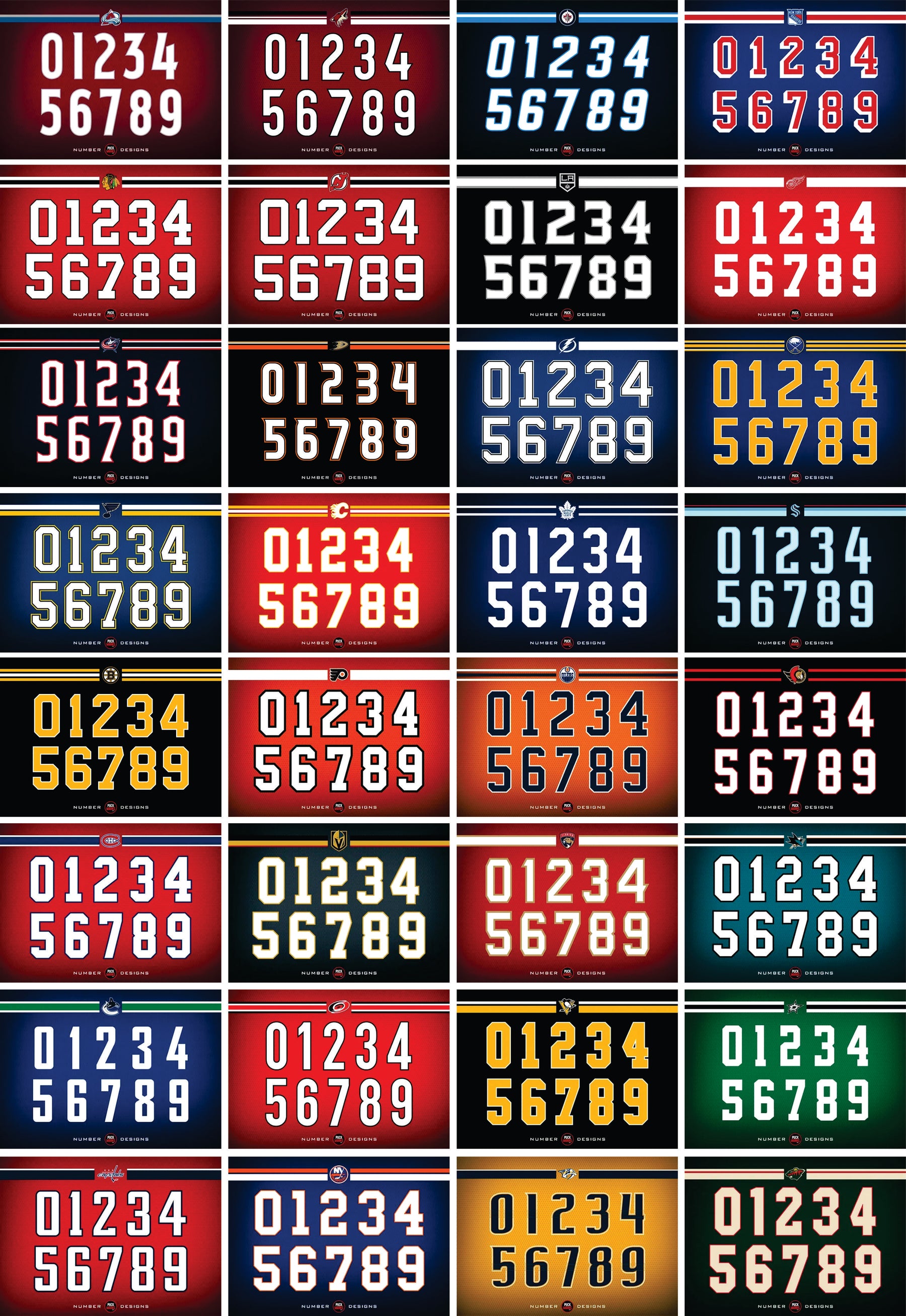 Pro Laces standard & numéro